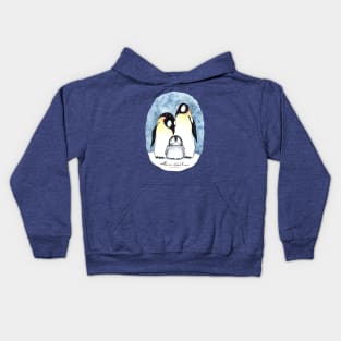 Penguins family Kids Hoodie